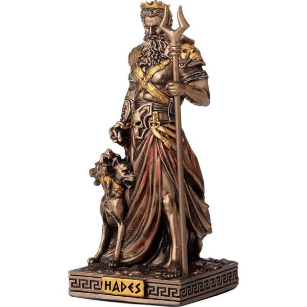 Bronze Hades Greek Pantheon Statue