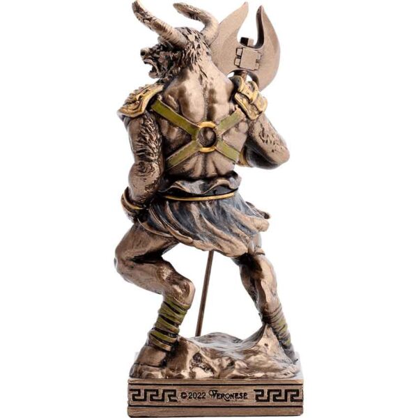 Bronze Minotaur Greek Pantheon Statue