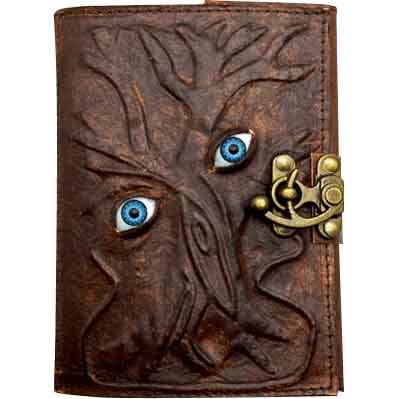 Pair of Eyes Leather Journal