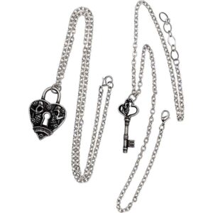 Key To Eternity Couples Necklace Set
