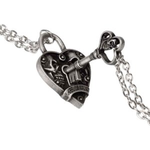 Key To Eternity Couples Necklace Set