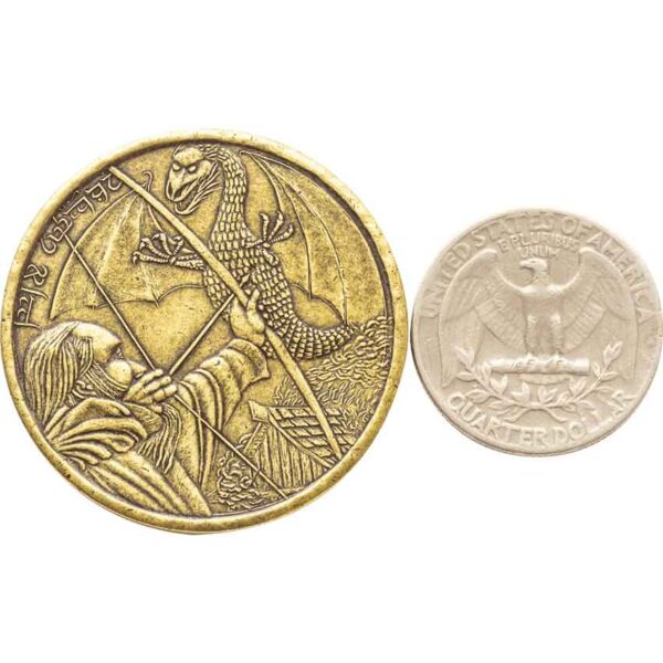 New Dale Brass Daler Coin
