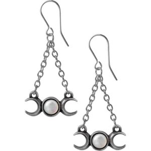 Wiccan Moon Earrings