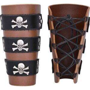 Jolly Roger Pirate Bracers