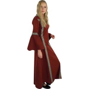 Sophie Medieval Dress - Red