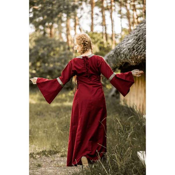 Sophie Medieval Dress - Red
