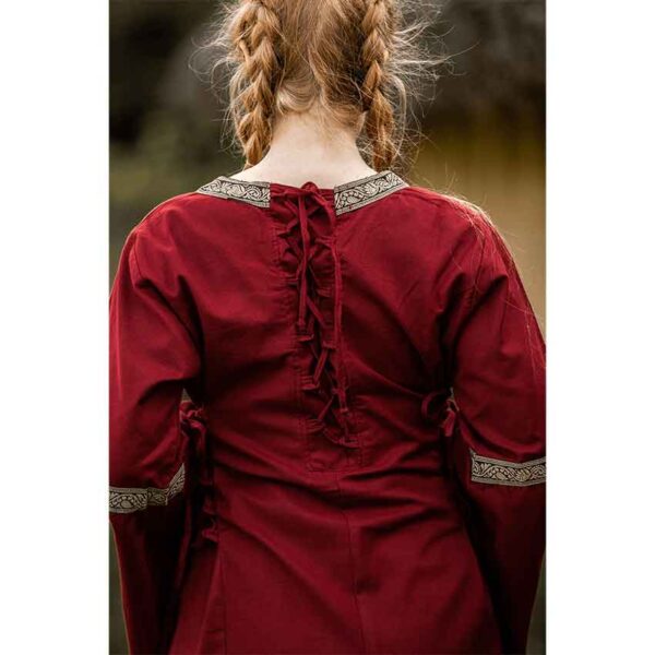 Sophie Medieval Dress - Red