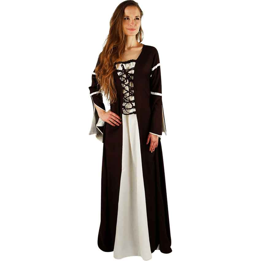 sachin and babi light blue dress Larissa Medieval Dress