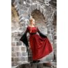 Dorell Medieval Dress - Red/Black