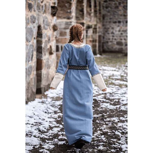 Freya Viking Dress - Blue