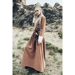 Freya Viking Dress - Sand