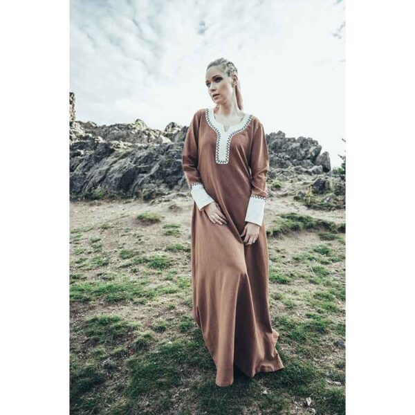 Freya Viking Dress - Sand