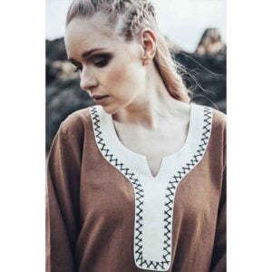 Freya Viking Dress - Sand