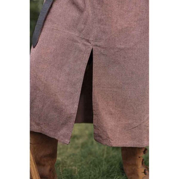 Richard Short Sleeve Viking Tunic - Chestnut