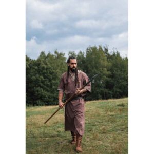 Richard Short Sleeve Viking Tunic - Chestnut