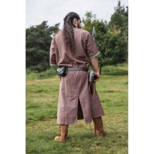 Richard Short Sleeve Viking Tunic - Chestnut
