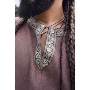 Richard Short Sleeve Viking Tunic - Chestnut