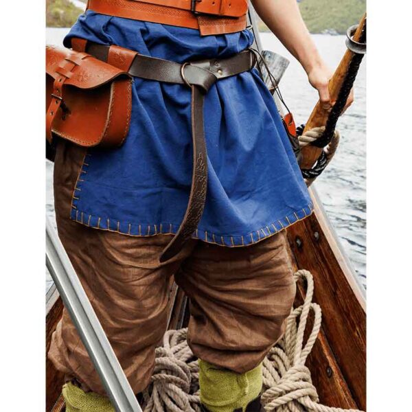 Theobald Short Sleeve Viking Tunic - Blue