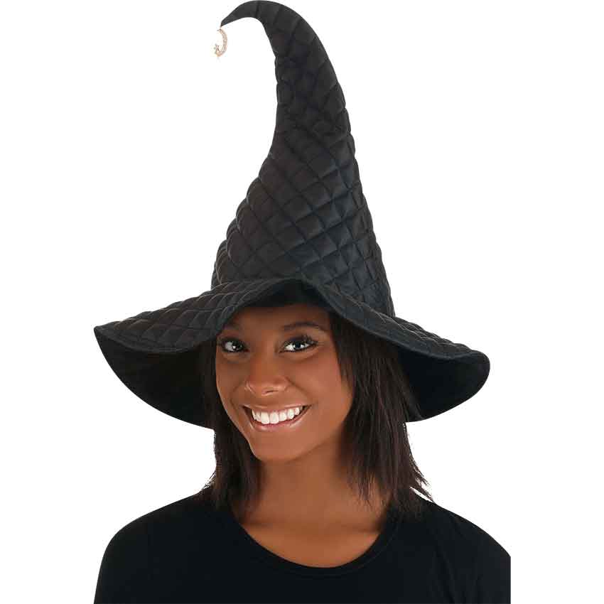 Quilted Witch Costume Hat