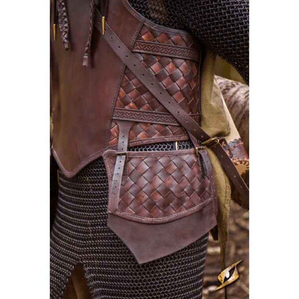 Ranger Leather Tassets - Brown