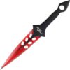 Cutout Red Fantasy Machete and Knife Set