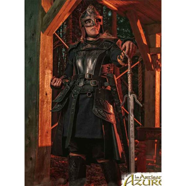 Epic Shieldmaiden Neck Armor - Ashen