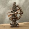 Steampunk Mechanicus Gyroscope Statue