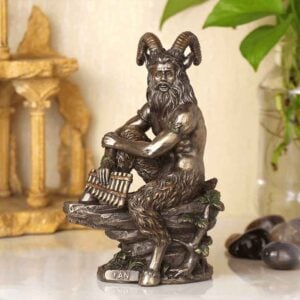 Bronze Pan Greek God Statue