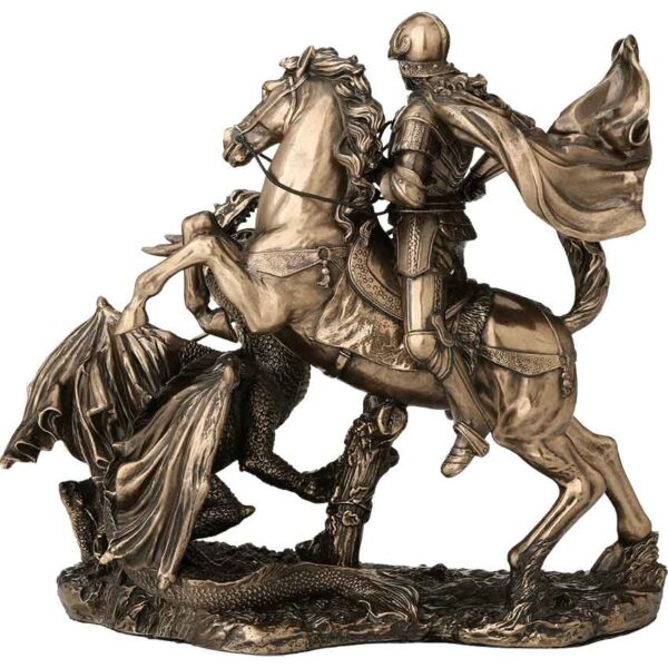 Saint George the Dragon Slayer Statue