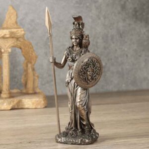 Bronze Athena Greek Goddess Statue