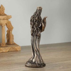 Bronze Fortuna Roman Goddess Statue