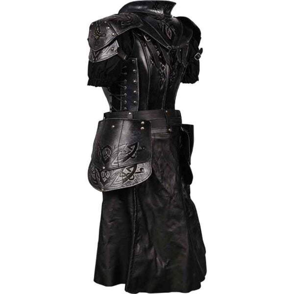 Epic Shieldmaiden Full Armor Set - Ashen