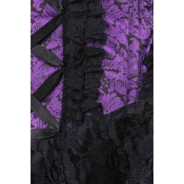 Gothic Purple Corset Dress