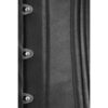 Black Faux Leather Longline Underbust Corset