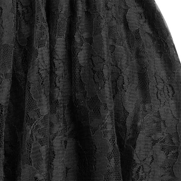 Black Lace Gothic Skirt