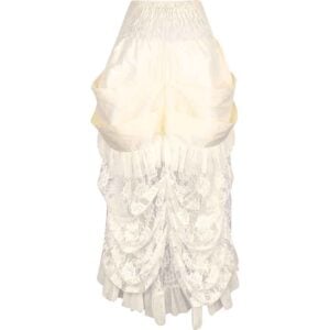 Briallan Ivory Victorian Skirt