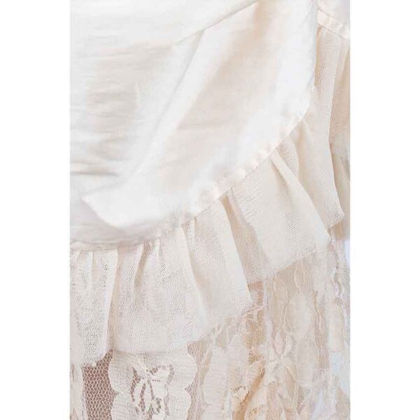 Briallan Ivory Victorian Skirt