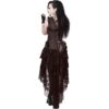 Ronnie Victorian Inspired Brown Corset Dress