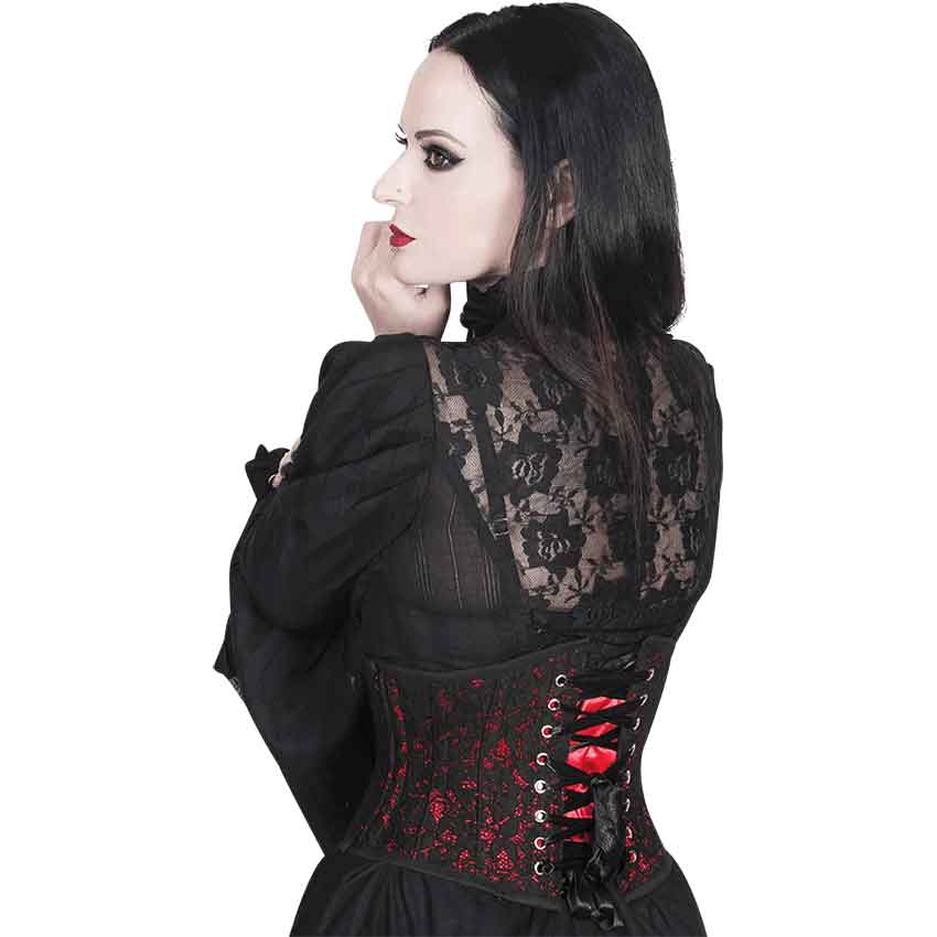 Zenner Sexy Underbust Red dupion Corset main image 1