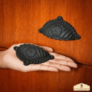 Spiral Cup Style Cabinet Pulls - Set of 4