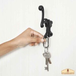 Ornate Cast Iron Wall Hooks - Set of 2