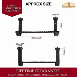 Medieval Castle Iron Towel Holder