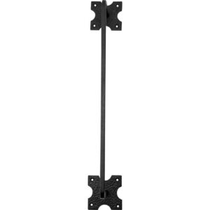 Rustic Cast Iron Towel Bar Holder