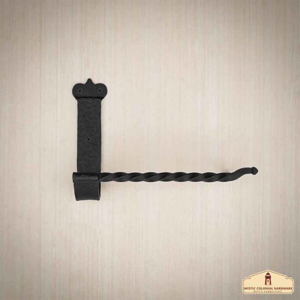 Twisted Iron Toilet Paper Holder