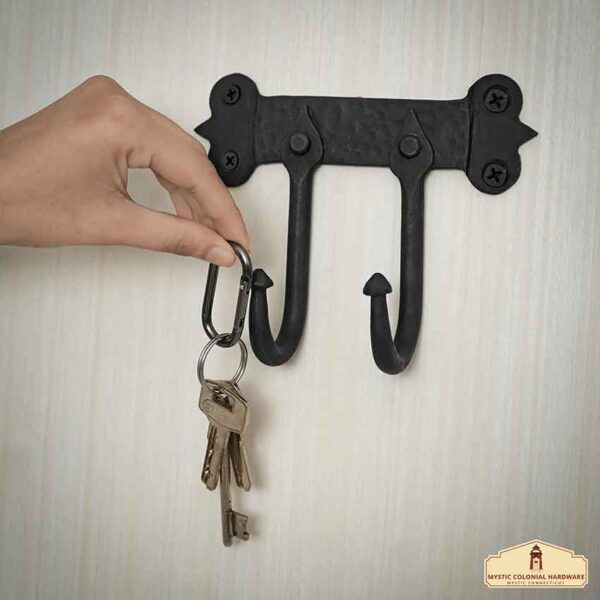 Rustic Cast Iron Wall Hook