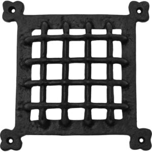 Iron Grill for Medieval Door