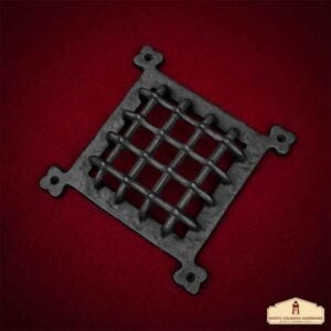 Iron Grill for Medieval Door