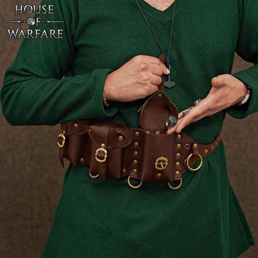 Medieval Belt Pouch – French Meadows