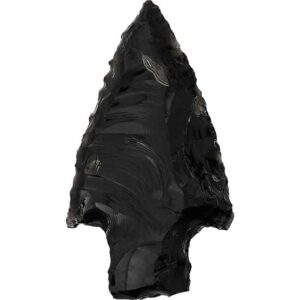 Primitive Obsidian Arrowhead