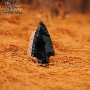 Primitive Obsidian Arrowhead